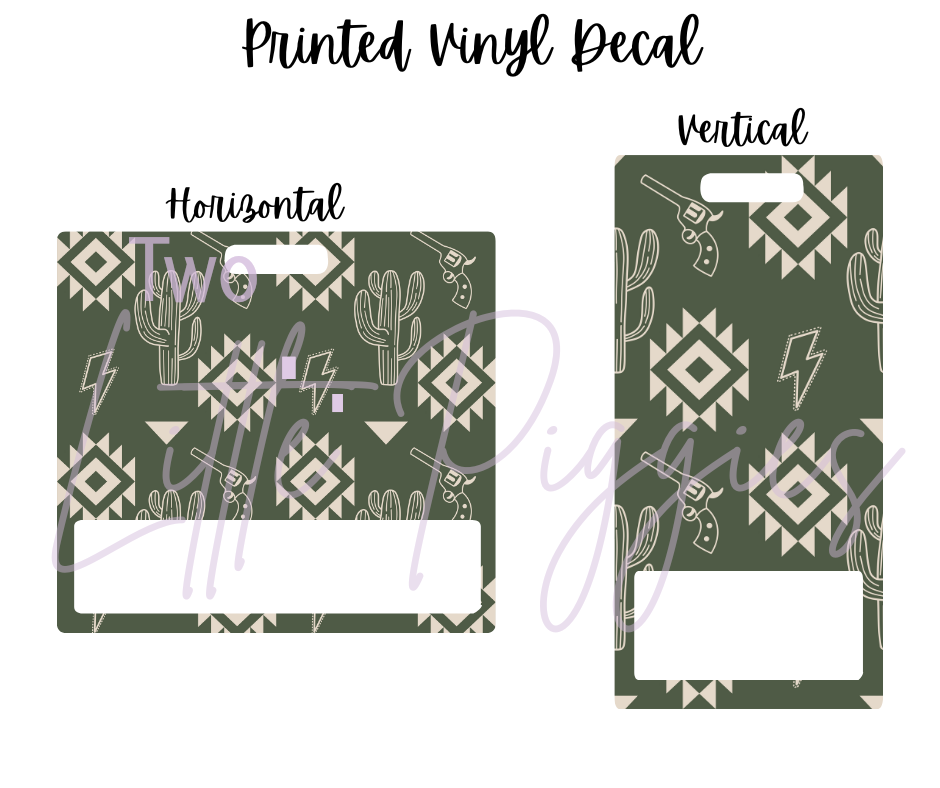 Printed Vinyl - Western Pattern 2 Collection