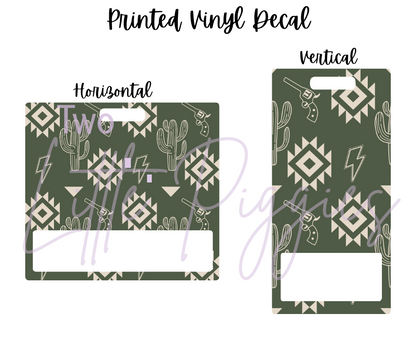 Printed Vinyl - Western Pattern 2 Collection