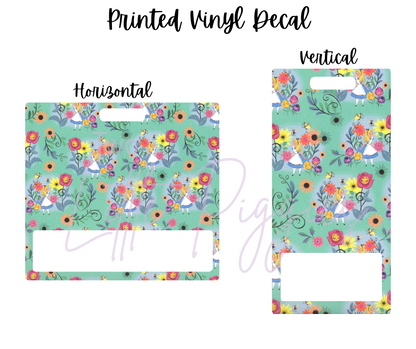 Printed Vinyl - Alice