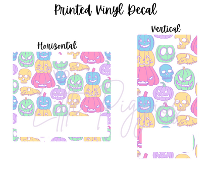 Printed Vinyl - Halloween Pastel Collection