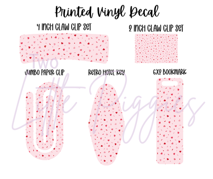 Printed Vinyl - Valentine Treats