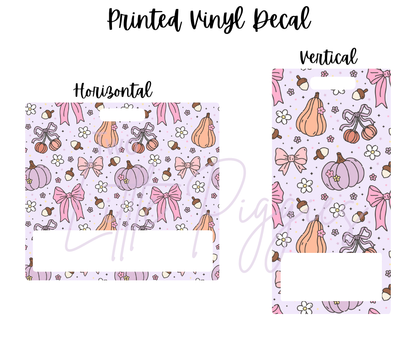 Printed Vinyl - Coquette Pumpkin