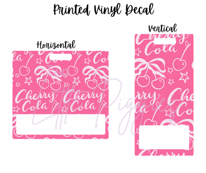 Printed Vinyl - Cherry Cola 2