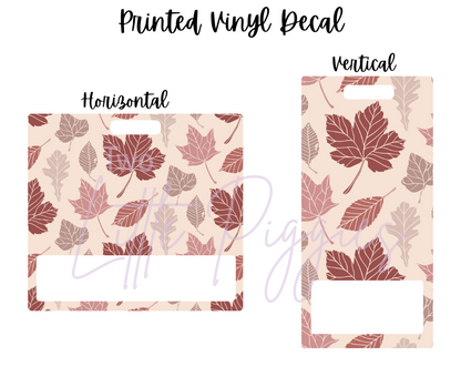 Printed Vinyl - Autumn Blush