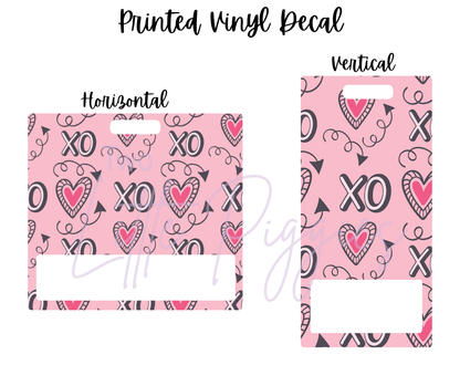 Printed Vinyl - Valentine Hearts