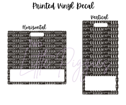 Printed Vinyl - Halloween - Boo