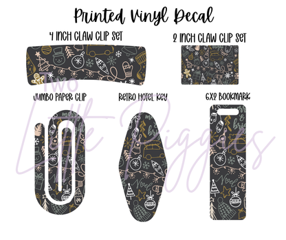 Printed Vinyl - Merry Little Christmas