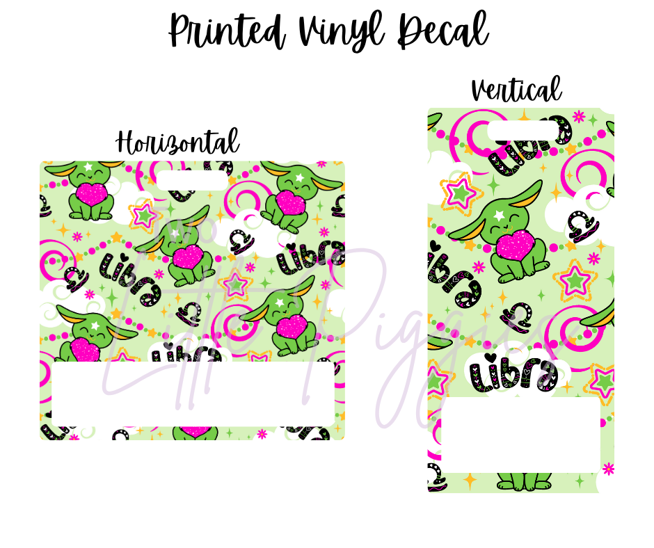 Printed Vinyl - Cutesy Zodiac