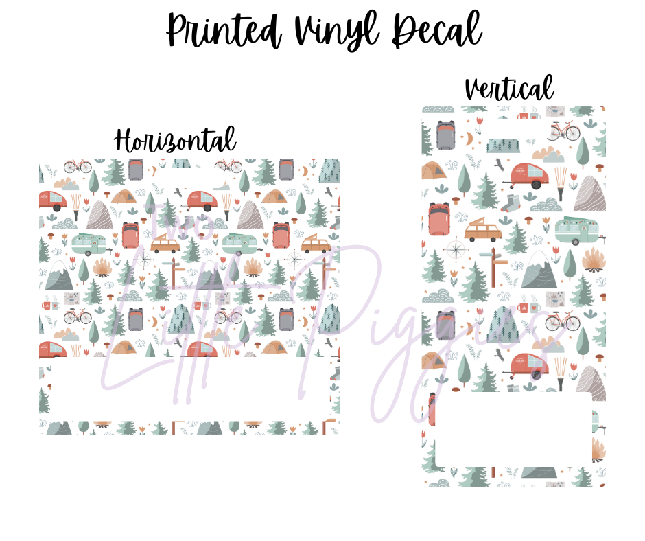 Printed Vinyl - Fun in the Outdoors