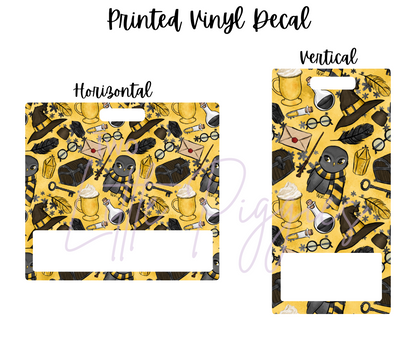 Printed Vinyl - HP - Hufflepuff