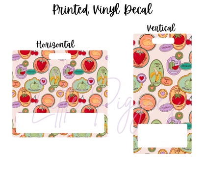 Printed Vinyl - Farmers Market