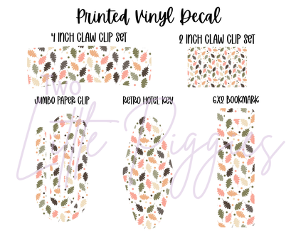 Printed Vinyl - Fall Pumpkins
