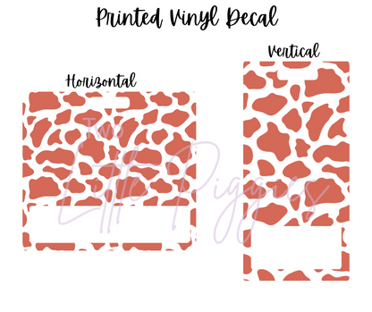 Printed Vinyl - Boho Cow