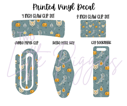 Printed Vinyl - Halloween - Potions