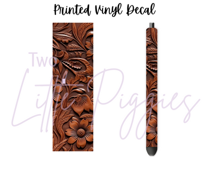 Printed Vinyl - Embossed Leather Collection