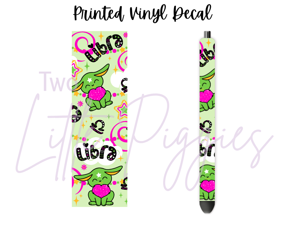 Printed Vinyl - Cutesy Zodiac