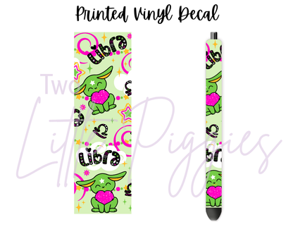 Printed Vinyl - Cutesy Zodiac