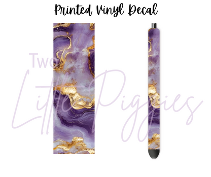Printed Vinyl - Marbled