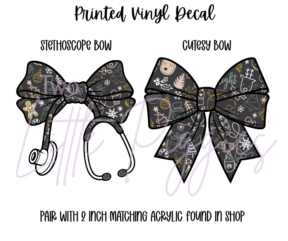 Printed Vinyl - Merry Little Christmas