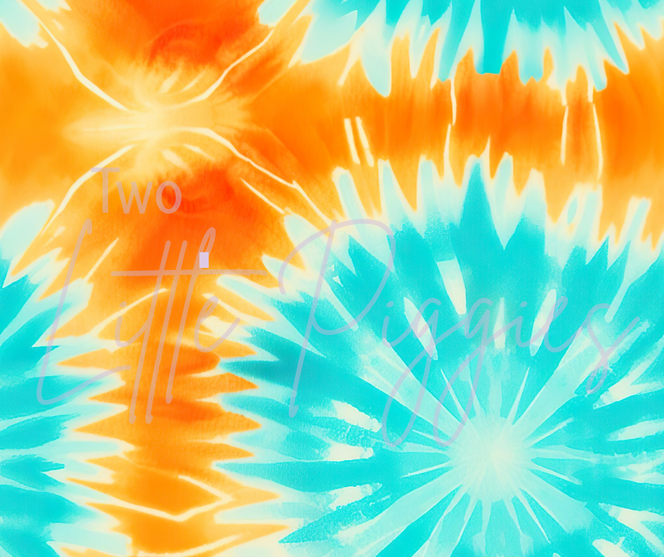 Printed Vinyl - Tie Dye Collection