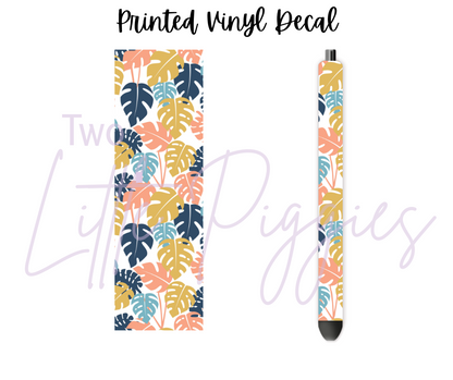 Printed Vinyl - Summer Paradise Collection