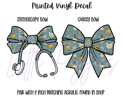 Printed Vinyl - Halloween - Potions