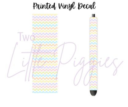 Printed Vinyl - Pastel Gummy Bears