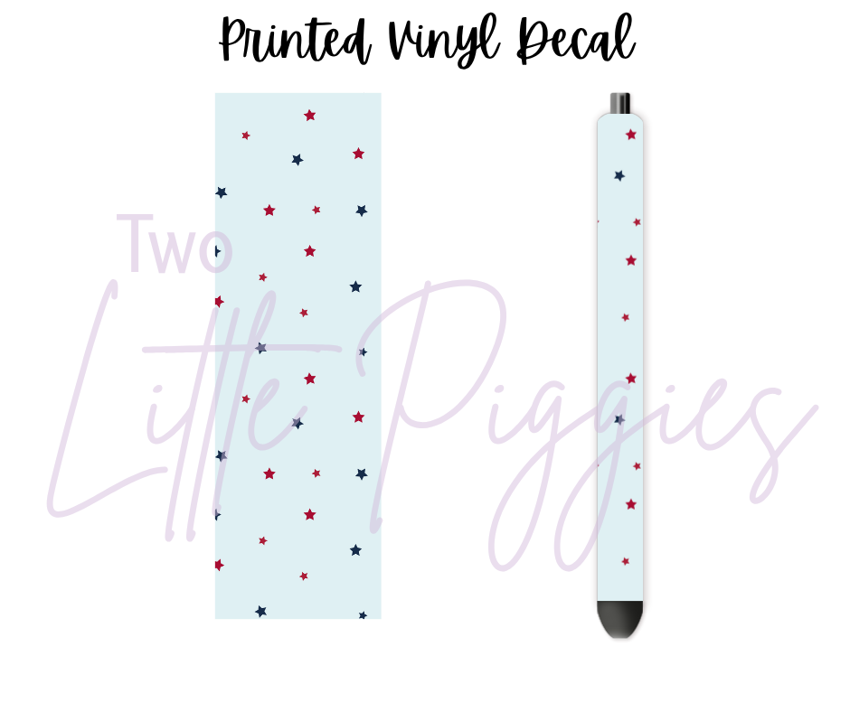 Printed Vinyl - Christmas - Navy and Berry