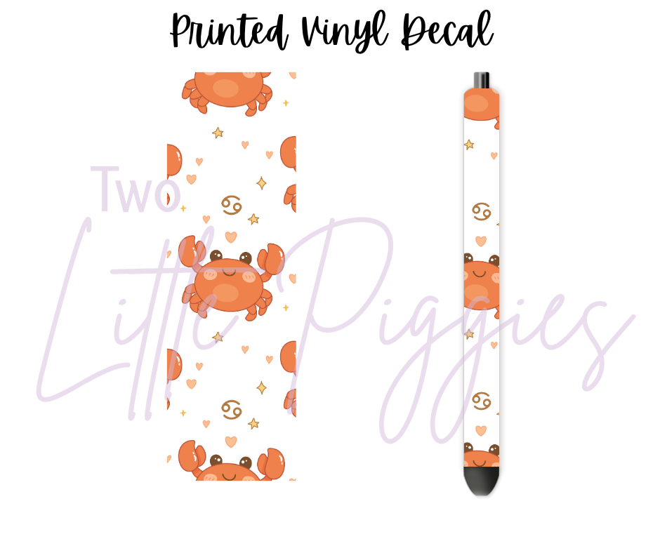 Printed Vinyl - Baby Zodiac