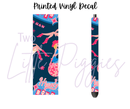 Printed Vinyl - Let's Go Girls