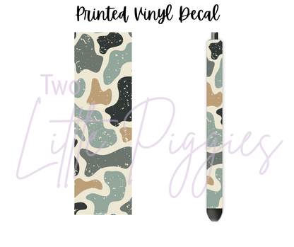 Printed Vinyl - Camouflage