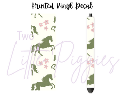 Printed Vinyl - Wild Horses Collection