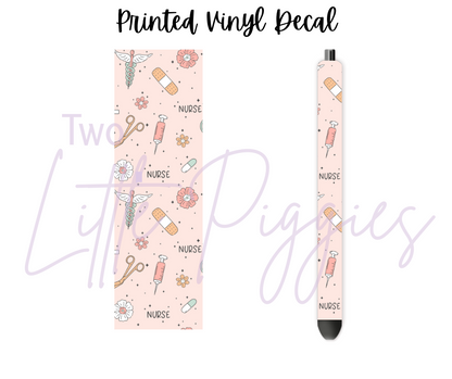 Printed Vinyl - Nurse Life Collection