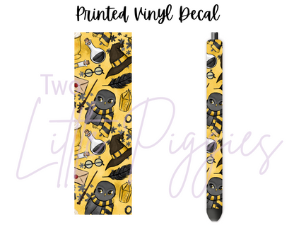 Printed Vinyl - HP - Hufflepuff