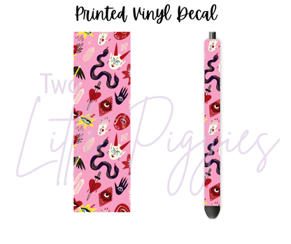 Printed Vinyl - Valentine - Modern