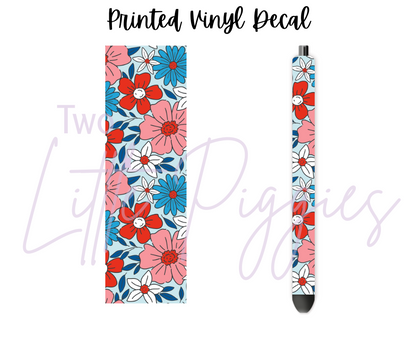 Printed Vinyl - Red, White and Blue Collection