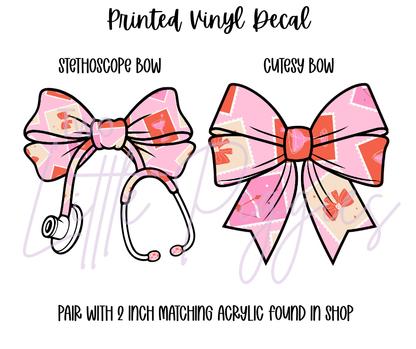 Printed Vinyl - Boho Valentine