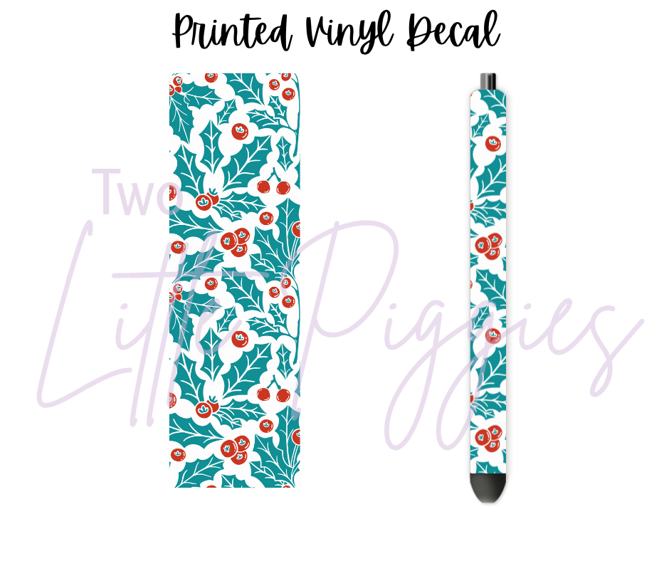 Printed Vinyl - Happy Holidays