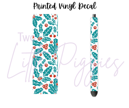 Printed Vinyl - Happy Holidays