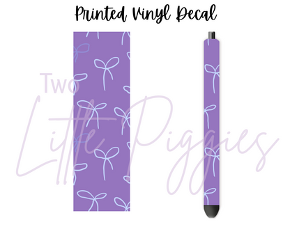 Printed Vinyl - Wisteria