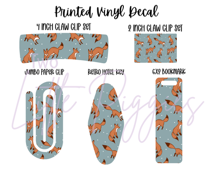 Printed Vinyl - Winter Animals