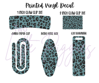 Printed Vinyl - Textured Cheetah