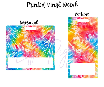 Printed Vinyl - Tie Dye Collection