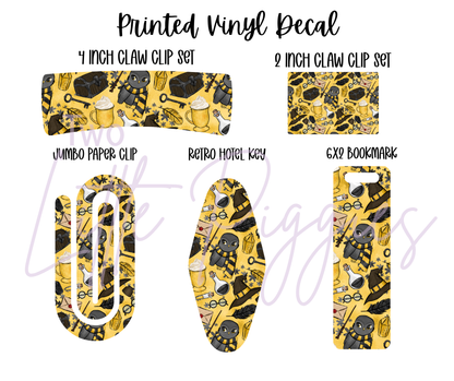 Printed Vinyl - HP - Hufflepuff