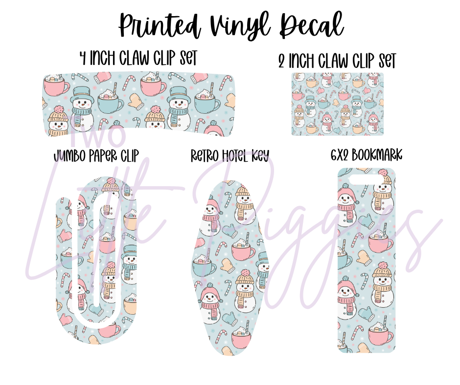 Printed Vinyl - Sweet and Frosty