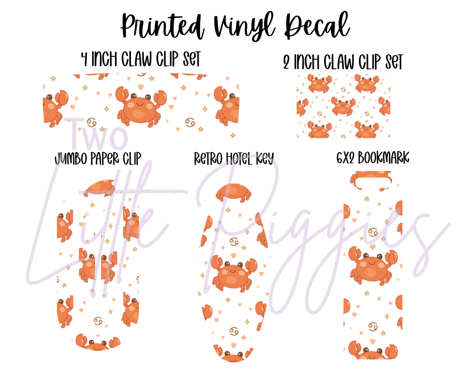 Printed Vinyl - Baby Zodiac