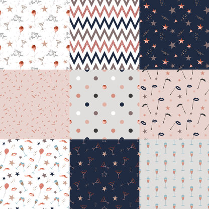 Printed Vinyl - Happy New Year