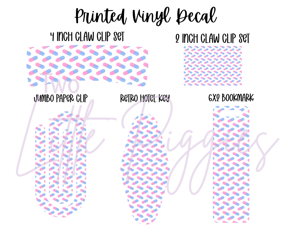 Printed Vinyl - Nursing Collection