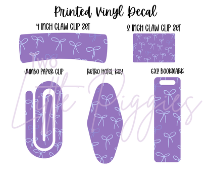 Printed Vinyl - Wisteria
