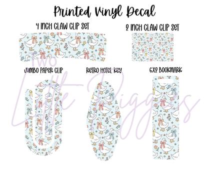 Printed Vinyl - Funny Goose